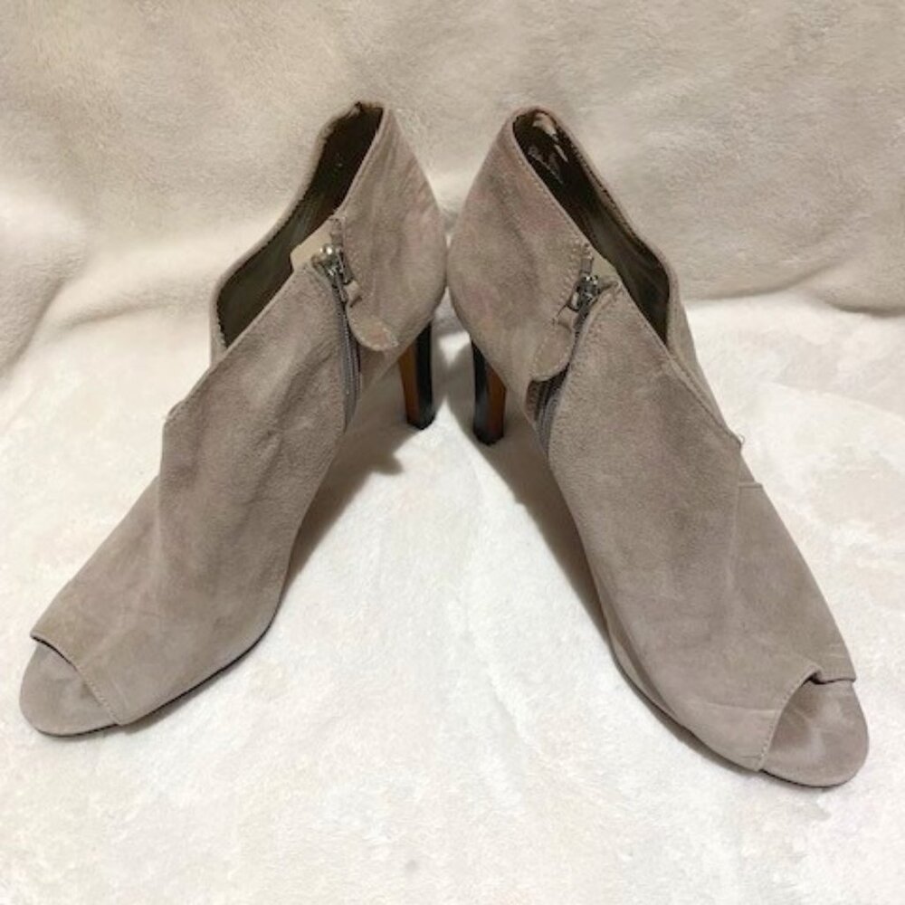 Franco Sarto, Heeled suede Booties, Size 10M